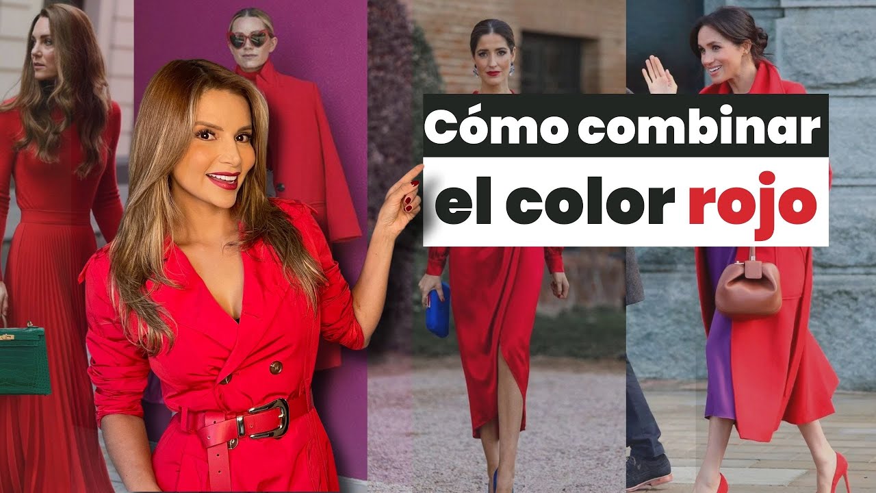 colores que combinan con el rojo
