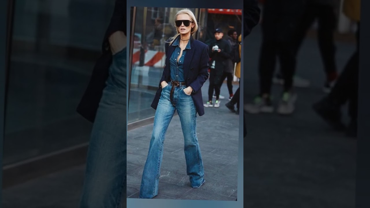 looks con vaqueros campana
