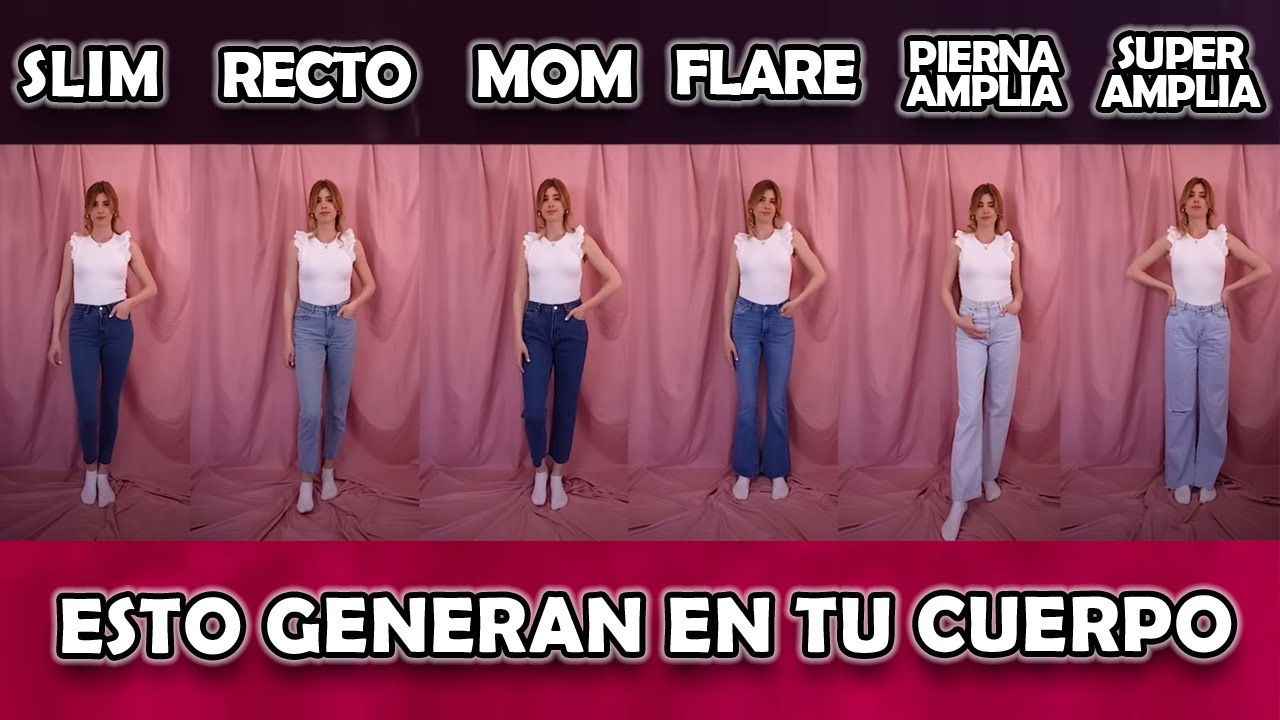 tipos de pantalones mujer